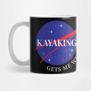 Kayaking Gets Me Wet Mug